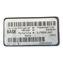 2002-2004 DODGE DAKOTA CTM BCM CENTRAL TIMING MODULE P56049071AI