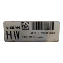 ✅2009 09 Nissan Altima MEC110-260 B1 Computer Engine Control ECU ECM EBX Module