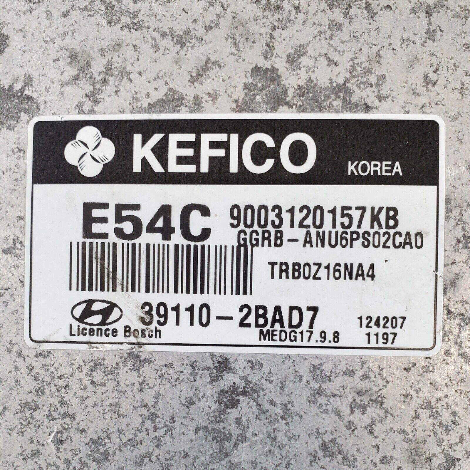 2012-2014 Hyundai Accent Engine Computer Ecu Pcm Ecm Pcu Oem NWV6M