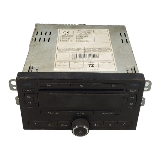 05-08 Suzuki Forenza AM FM MP3 CD Radio Receiver OEM AGC-5380JA