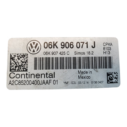 2015 VOLKSWAGEN PASSAT SE Electronic Engine Control Module ID CPKA (06K906071J)