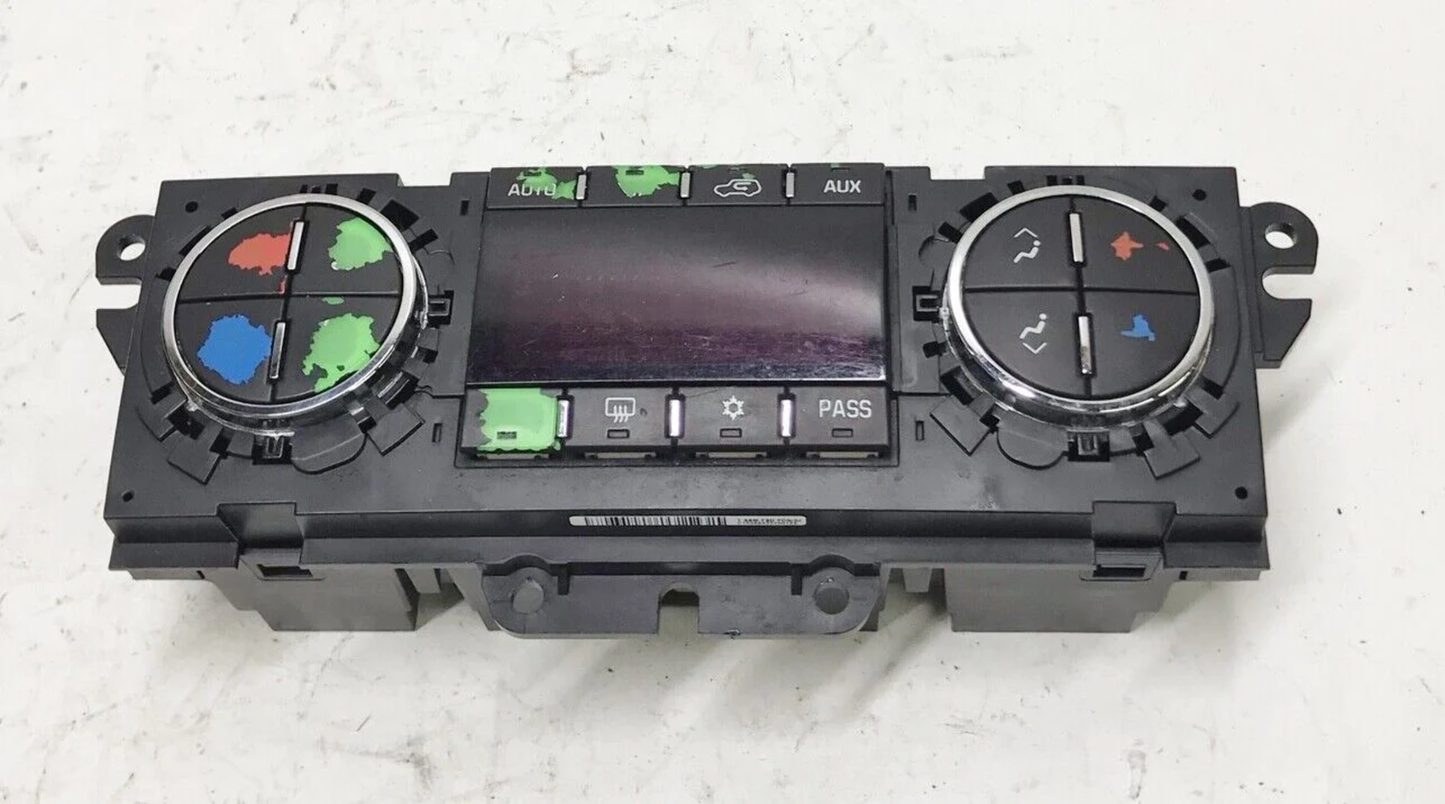 2007-2010 Saturn Outlook Heater AC Temp Climate Control 25775005 GM