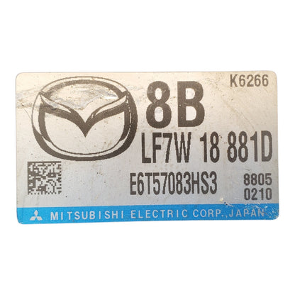 Engine ECM Control Module 2.0L Fits 08-09 MAZDA 3 LF7W 18 881D LF7W18881D