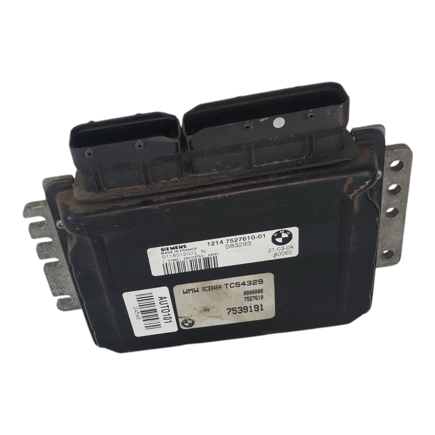 02-04 Mini Cooper Engine Computer Module ECM ECU Unit 7539191 OEM