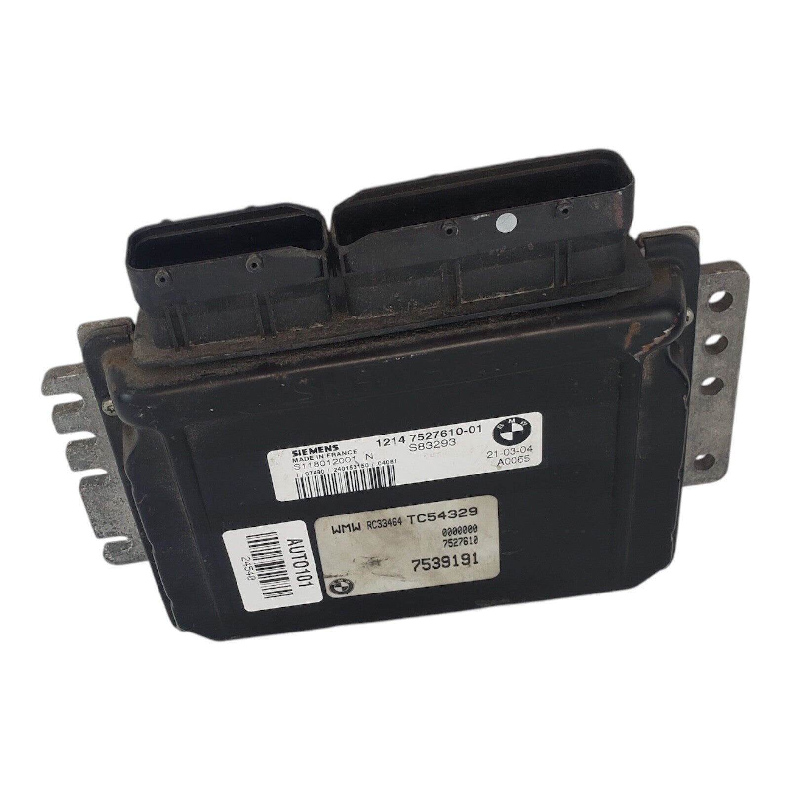 02-04 Mini Cooper Engine Computer Module ECM ECU Unit 7539191 OEM
