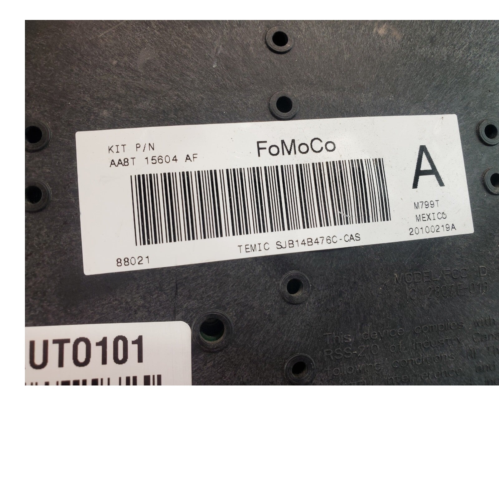 10 Ford Flex Computer Brain Engine Control ECU ECM EBX Module