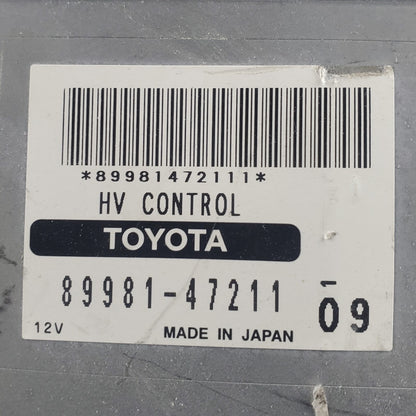 2004 - 2009 Toyota Prius Hybrid HV Control Module OEM 89981-47211