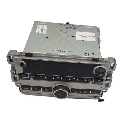 ✅07 Chevrolet Equinox Am Fm Cd Player Radio Receiver 15293276 UNLOCKED PLUG&PLAY