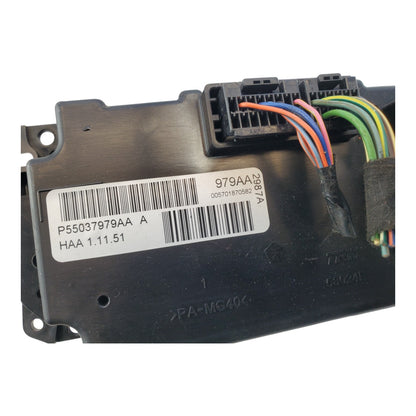 Temp Control With Bezel PN 55037979AA OEM 2005 2006 Jeep Grand Cherokee