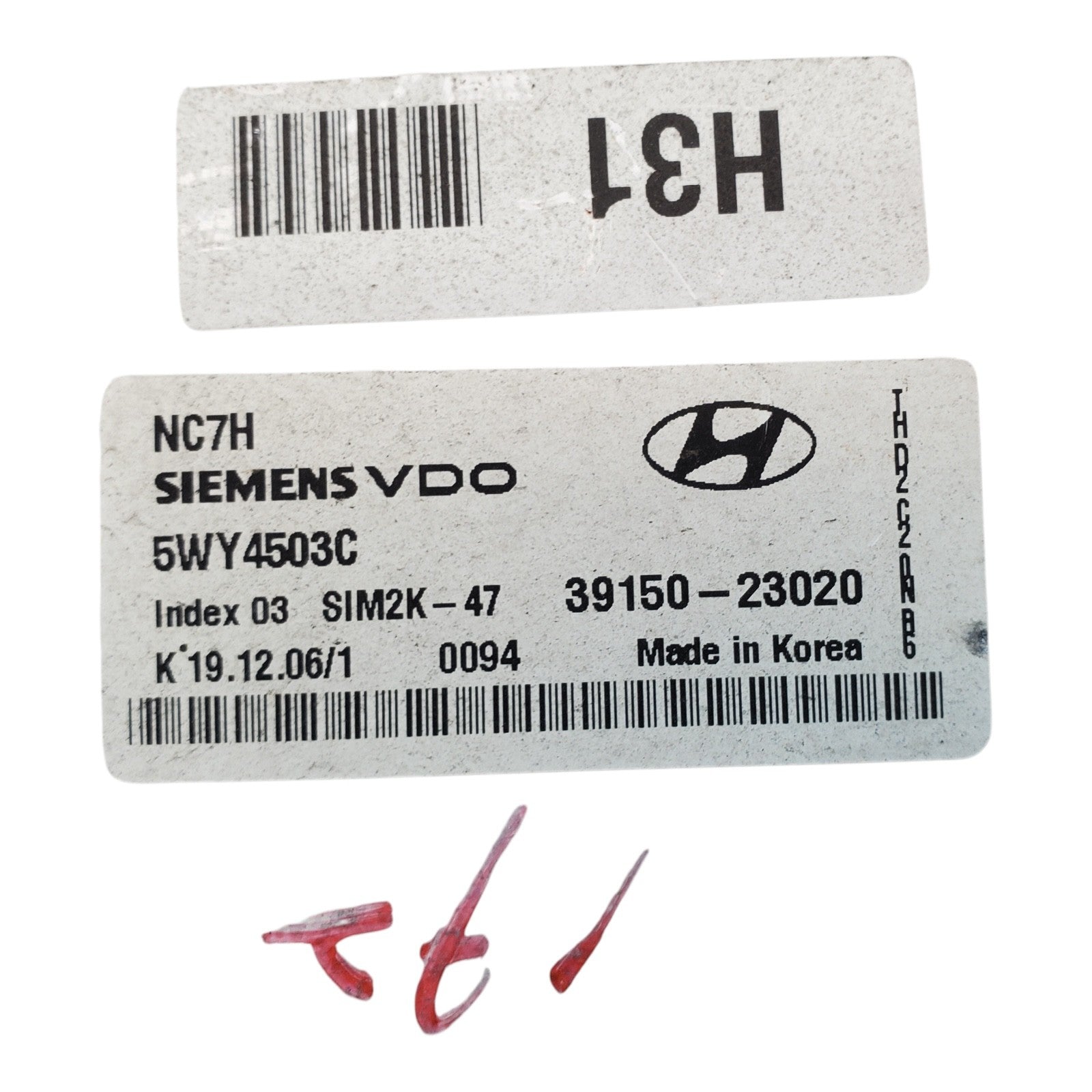 ENGINE COMPUTER HYUNDAI ELANTRA 2007 2008 2009 2010 39150-23020 2.0L PCM ECM OEM