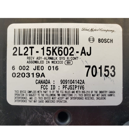 03 OEM Ford Explorer Keyless Entry Anti Control Module 2L2T-15K602-AJ
