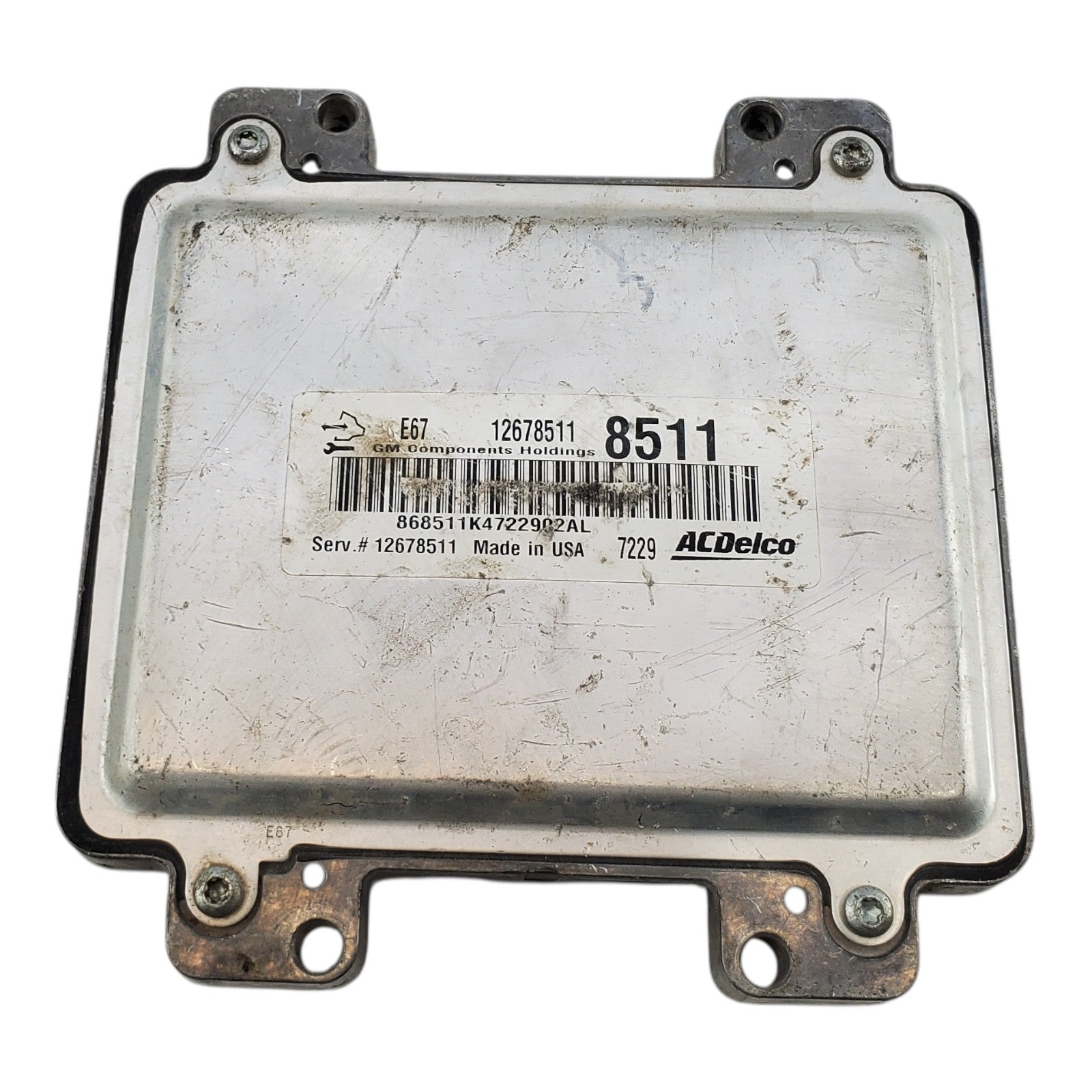 2008 BUICK ENCLAVE Engine COMPUTER 3.6L CHECK ID FOR MATCH. -  OEM: 12678511