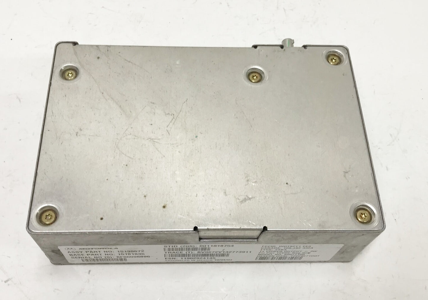 ✅ 03-04 Buick Rainier OnStar Control Module Computer Motorola 15199672 GM