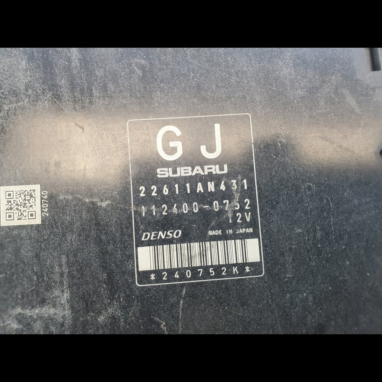 2009 Subaru Forester GJ ECU ECM Engine Computer 2.5L AT 22611AN431 OEM