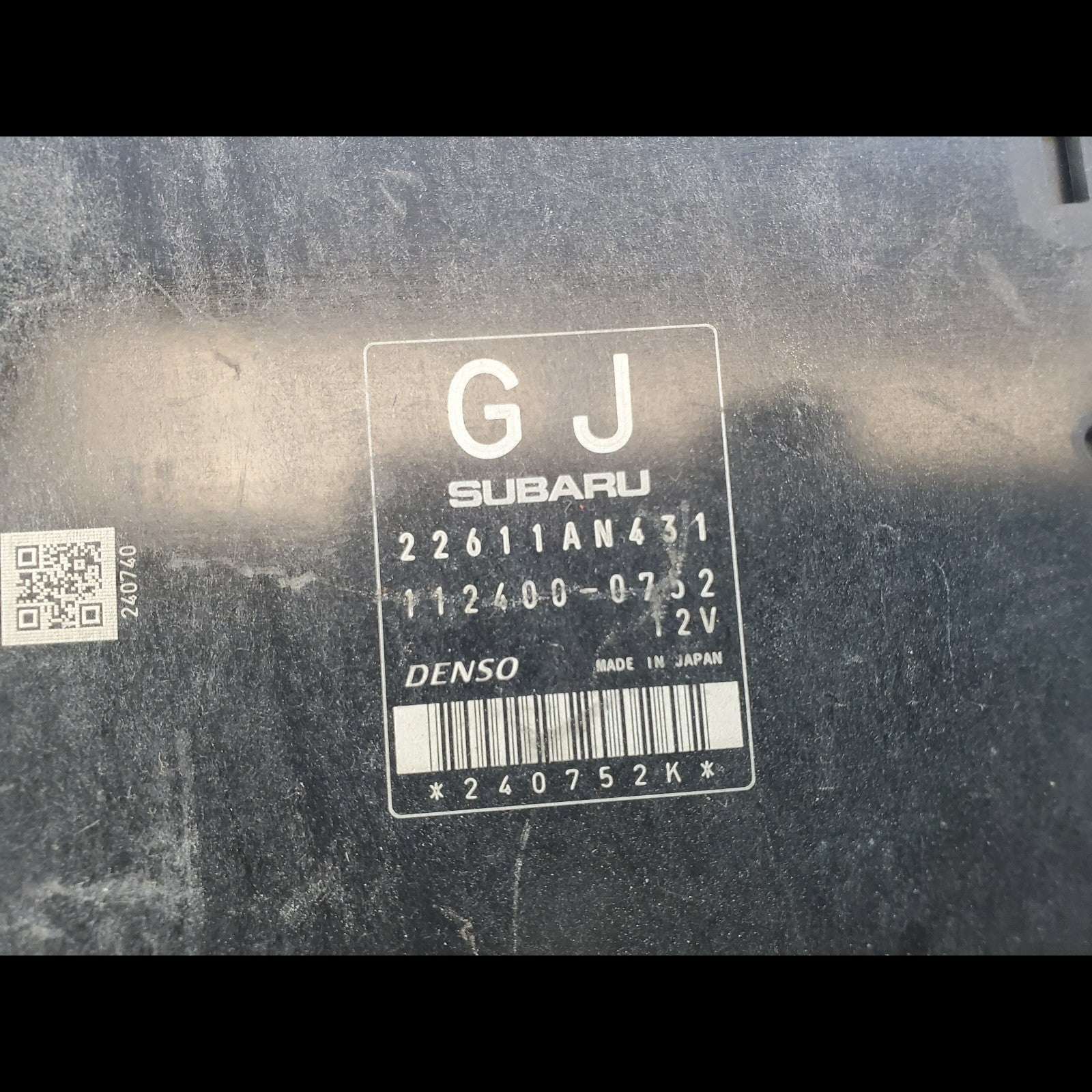 2009 Subaru Forester GJ ECU ECM Engine Computer 2.5L AT 22611AN431 OEM