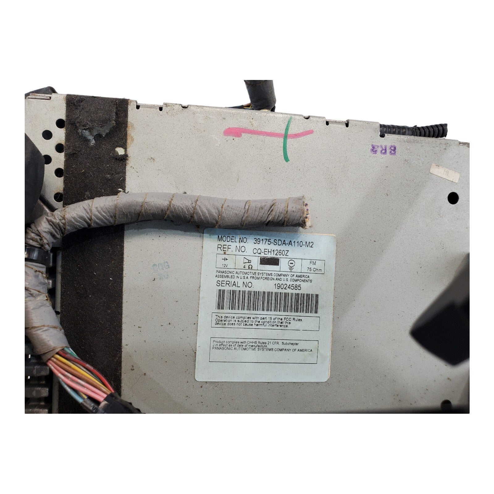 ✅Audio Equipment Radio Am-fm-cd-cassette Fits 03-05 PILOT 433930 39100-S9V-A22