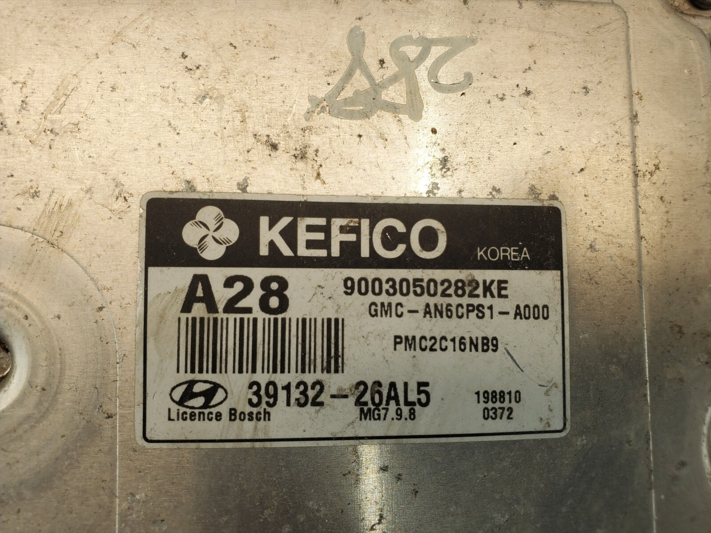 06-11 HYUNDAI ACCENT 1.6L ECU ECM PCM Engine Control Module OEM 39132-26AL5