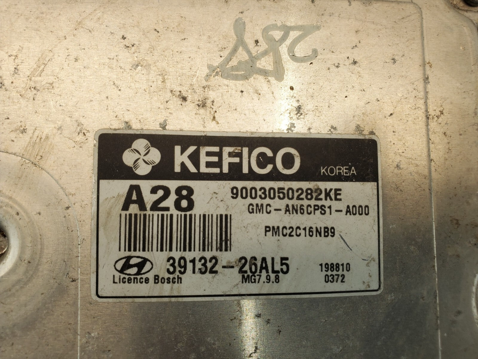 06-11 HYUNDAI ACCENT 1.6L ECU ECM PCM Engine Control Module OEM 39132-26AL5