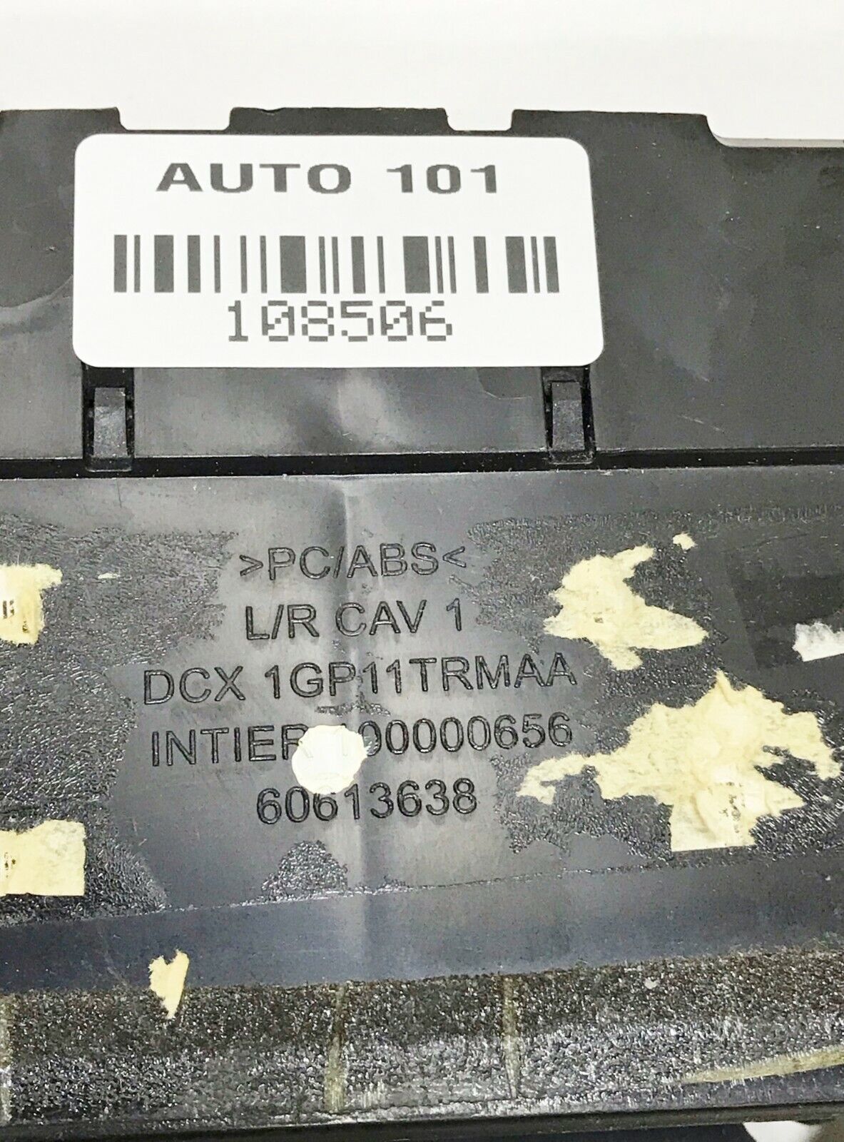 ✅ 09-10 Dodge Journey Dash Center Console AC Heater Black Air Vent Grille Trim 