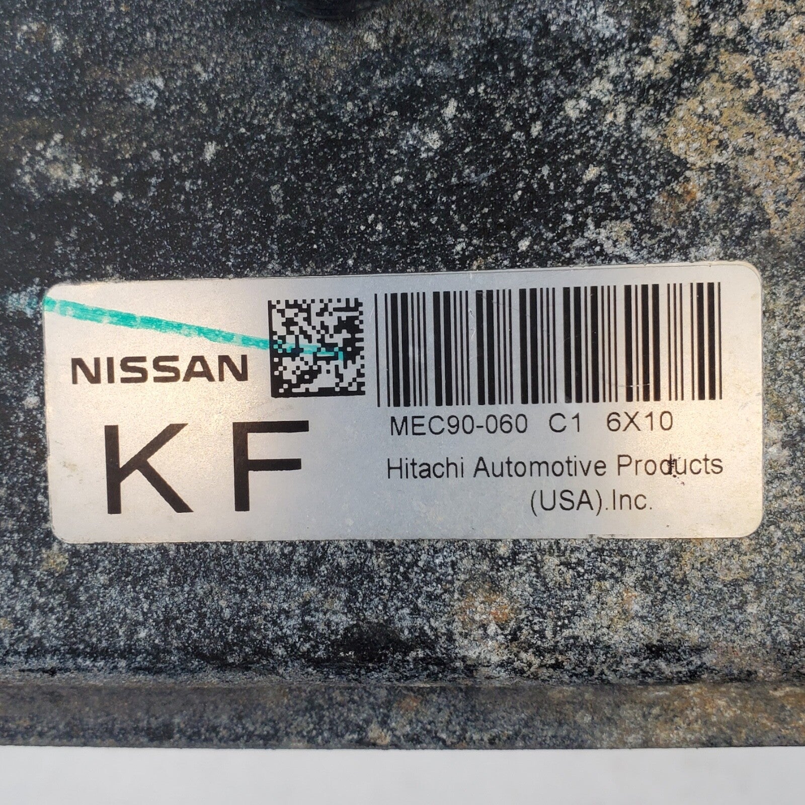 2007 Nissan Sentra MEC90-060 C1 Computer Brain Engine Control ECU ECM EBX Module