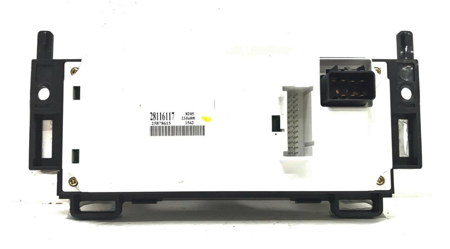 ✅ 2007-2009 SATURN AURA AC HEATER TEMPERATURE CLIMATE CONTROL 28116117 OEM