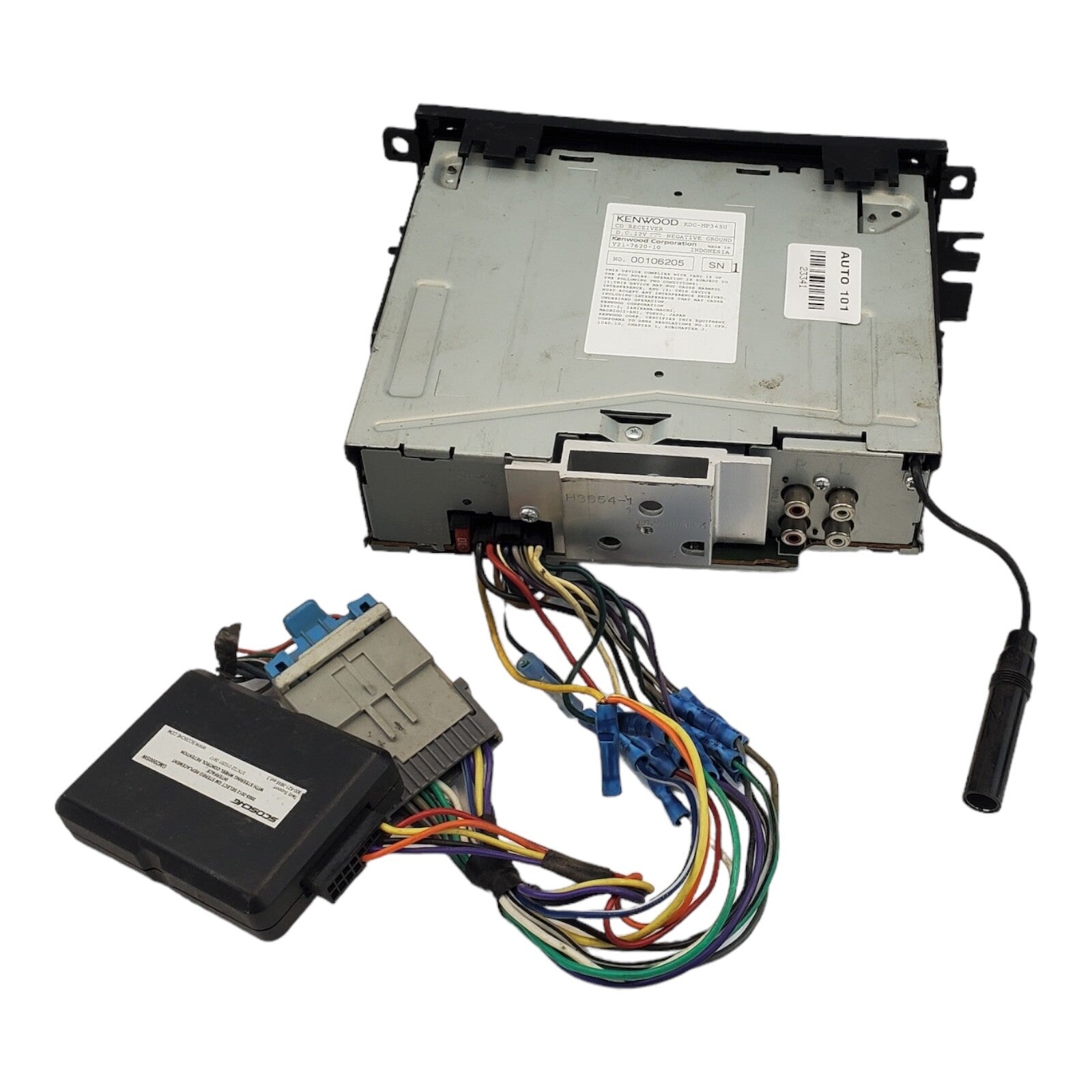 2004-2006 Nissan Sentra Am Fm Cd Player Radio Receiver Y21-7620-10