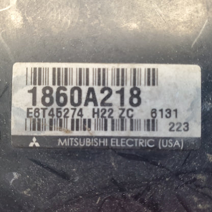 ENGINE COMPUTER MITSUBISHI ECLIPSE 2006 1860A218 E6T45274 2.4L AT PCM ECM OEM