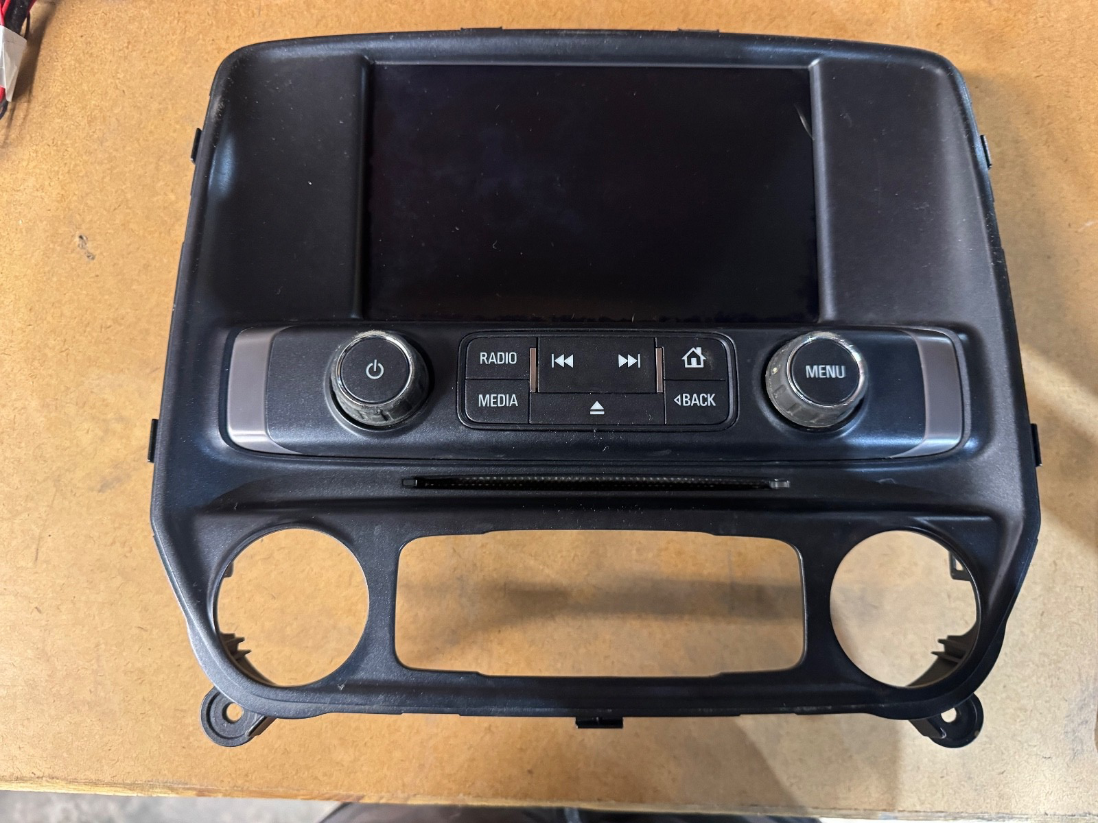 OEM 2014-2015 GMC Sierra 1500 Radio Display Screen With Control Panel 23176315