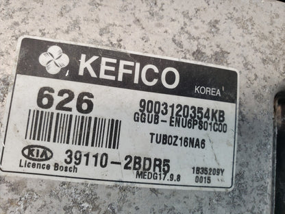 14-15 KIA RIO ECM ENGINE CONTROL MODULE OEM 39110-2BDR5