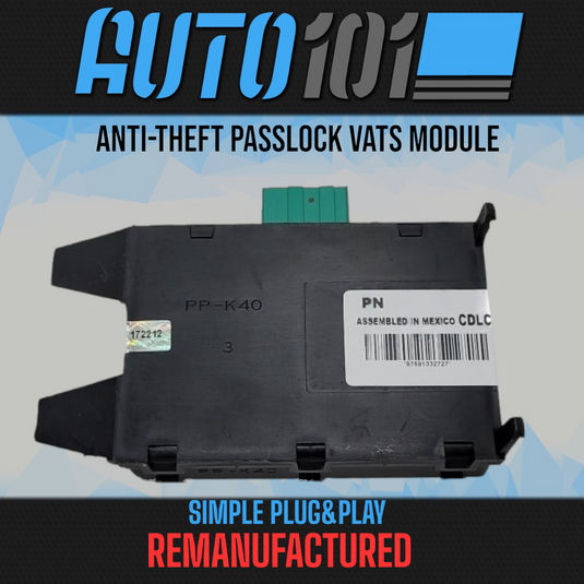 ✅ Rebuilt 98-00 CHEVY / GMC Truck 1500 Passlock VATS Module 16264955 GM