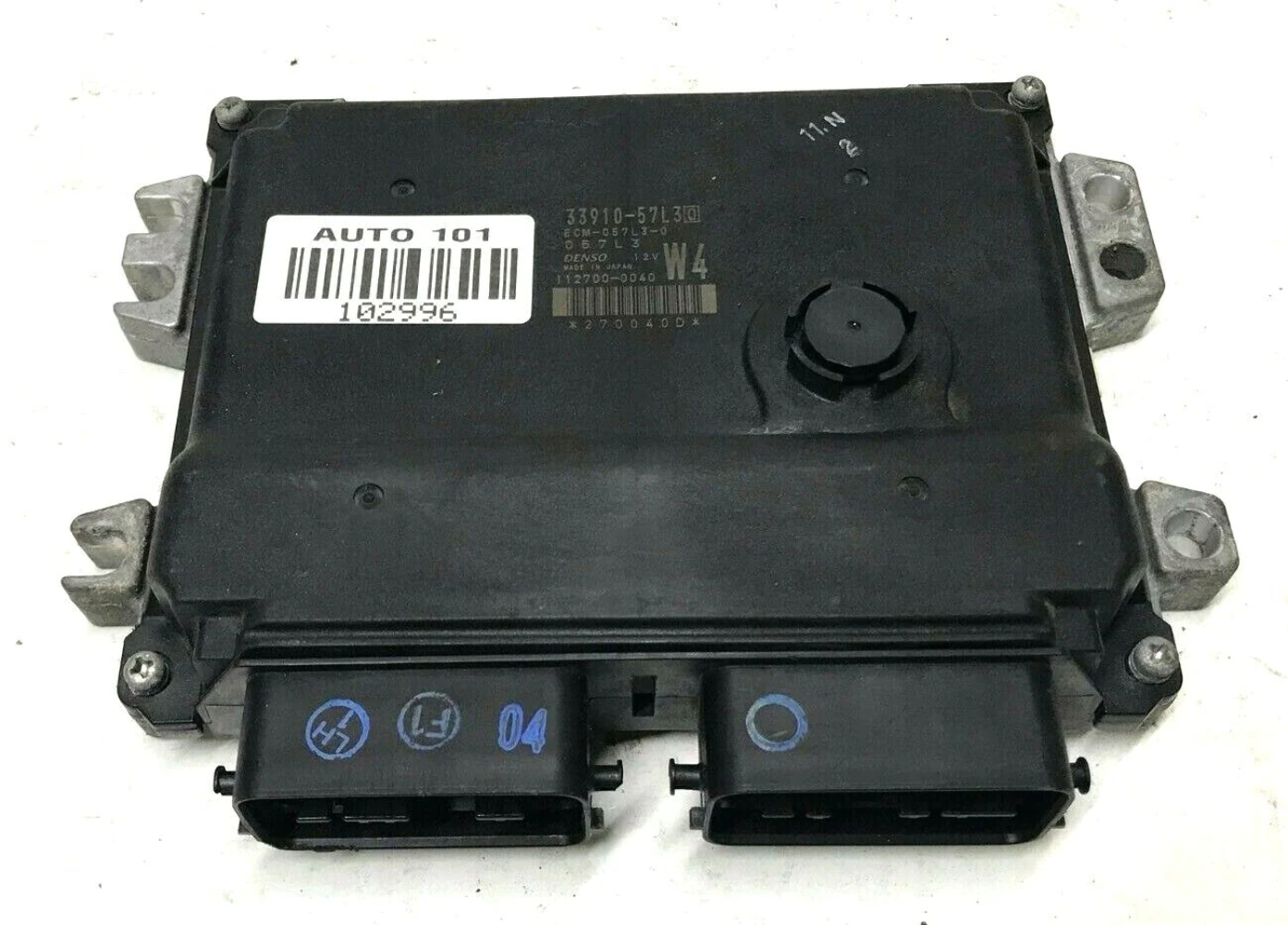 13 SUZUKI KIZASHI Engine Control Module ECM Computer 33910-57L30