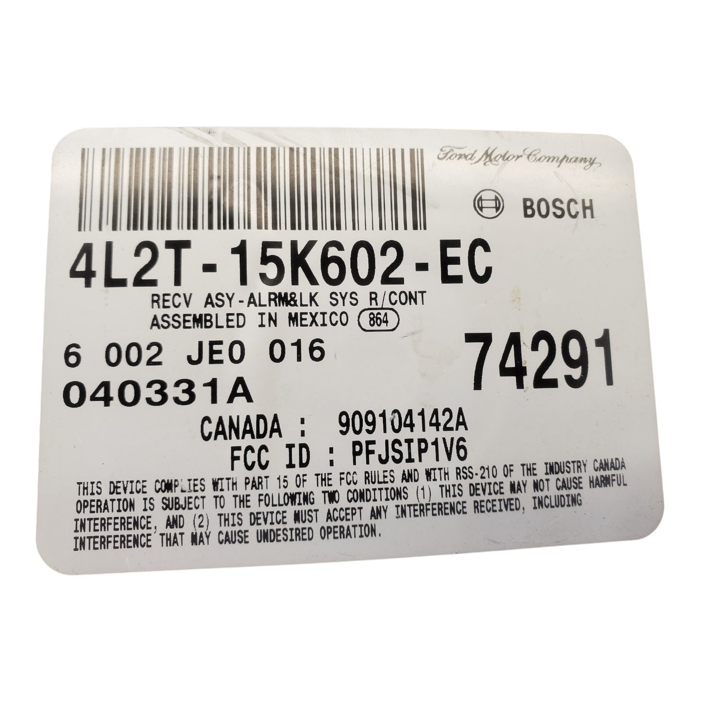 ✅ 04 Ford Explorer KEYLESS ENTRY MODULE 4L2T-15K602-EC