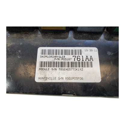 07 08 09 10 PT CRUISER ENGINE ECM CONTROL MODULE 05187719AC p05187719AC