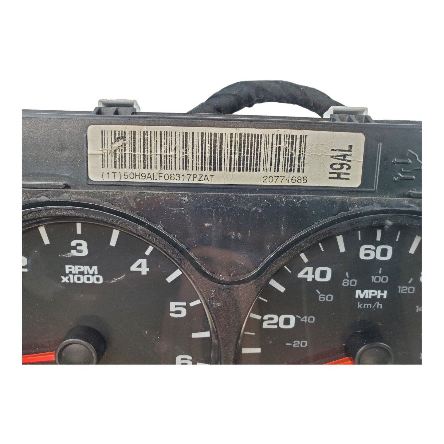 07-12 Chevy Silverado Speedometer Instrument Cluster 28170256 GM
