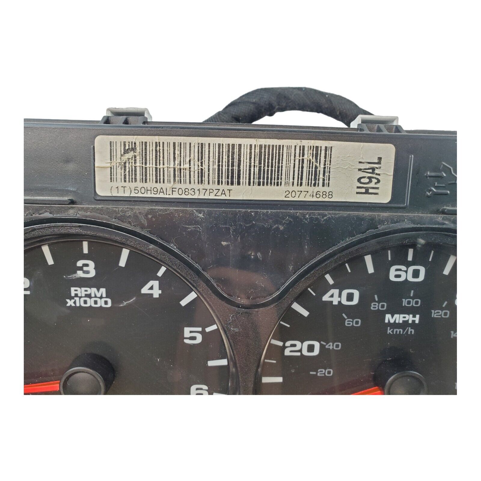 07-12 Chevy Silverado Speedometer Instrument Cluster 28170256 GM
