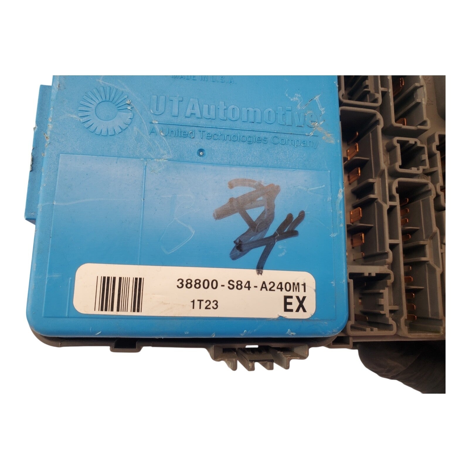 02 Honda Accord 38800-S84-A240M1 Cabin Fuse Relay Box A/T V6 3.0L 2 Door