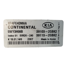 ✅2014-2015 Kia Sorento Engine Computer Ecu Pcm Ecm Pcu Oem 39103-2gbk2
