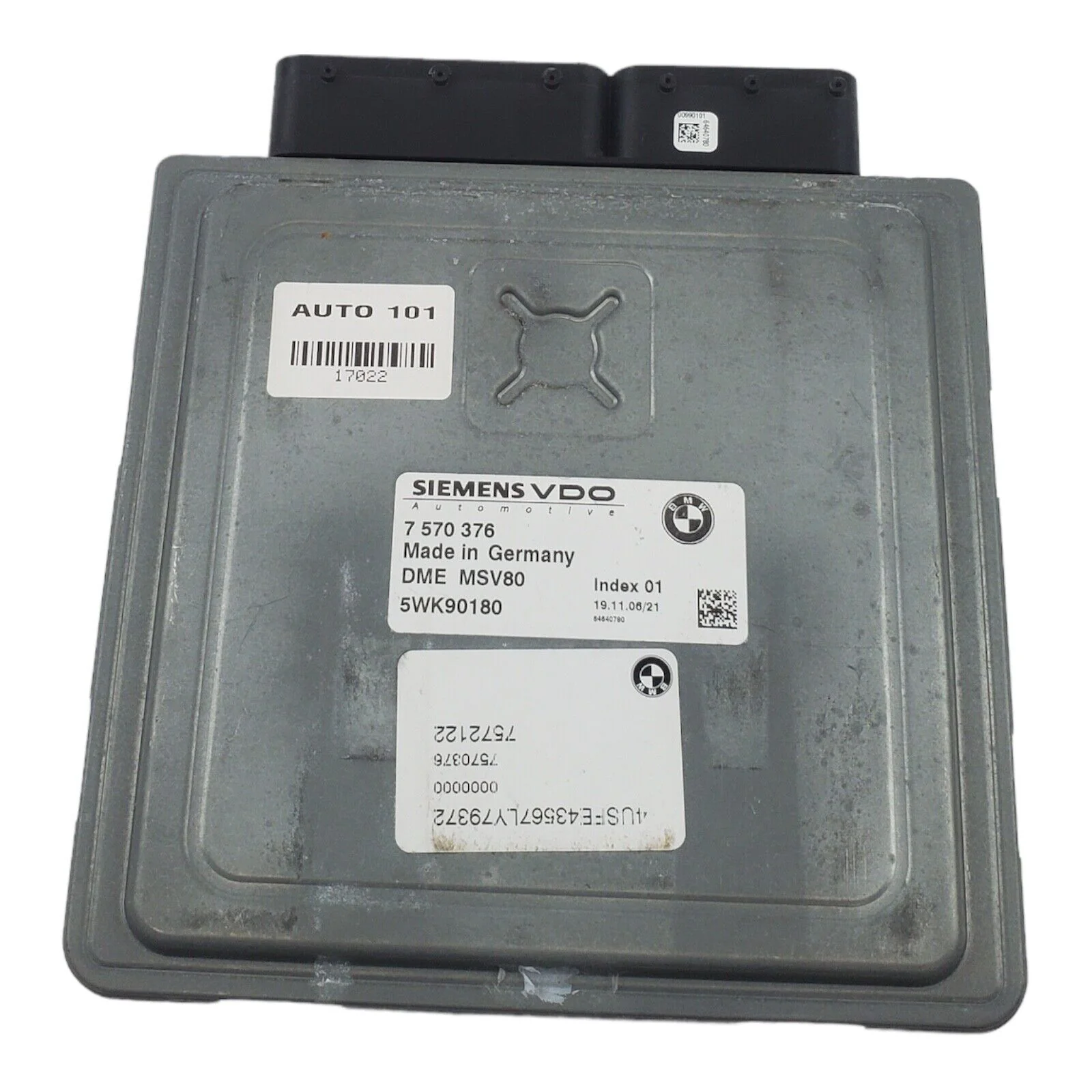 2007 BMW X5 ENGINE CONTROL MODULE P/N: 7 570 376 