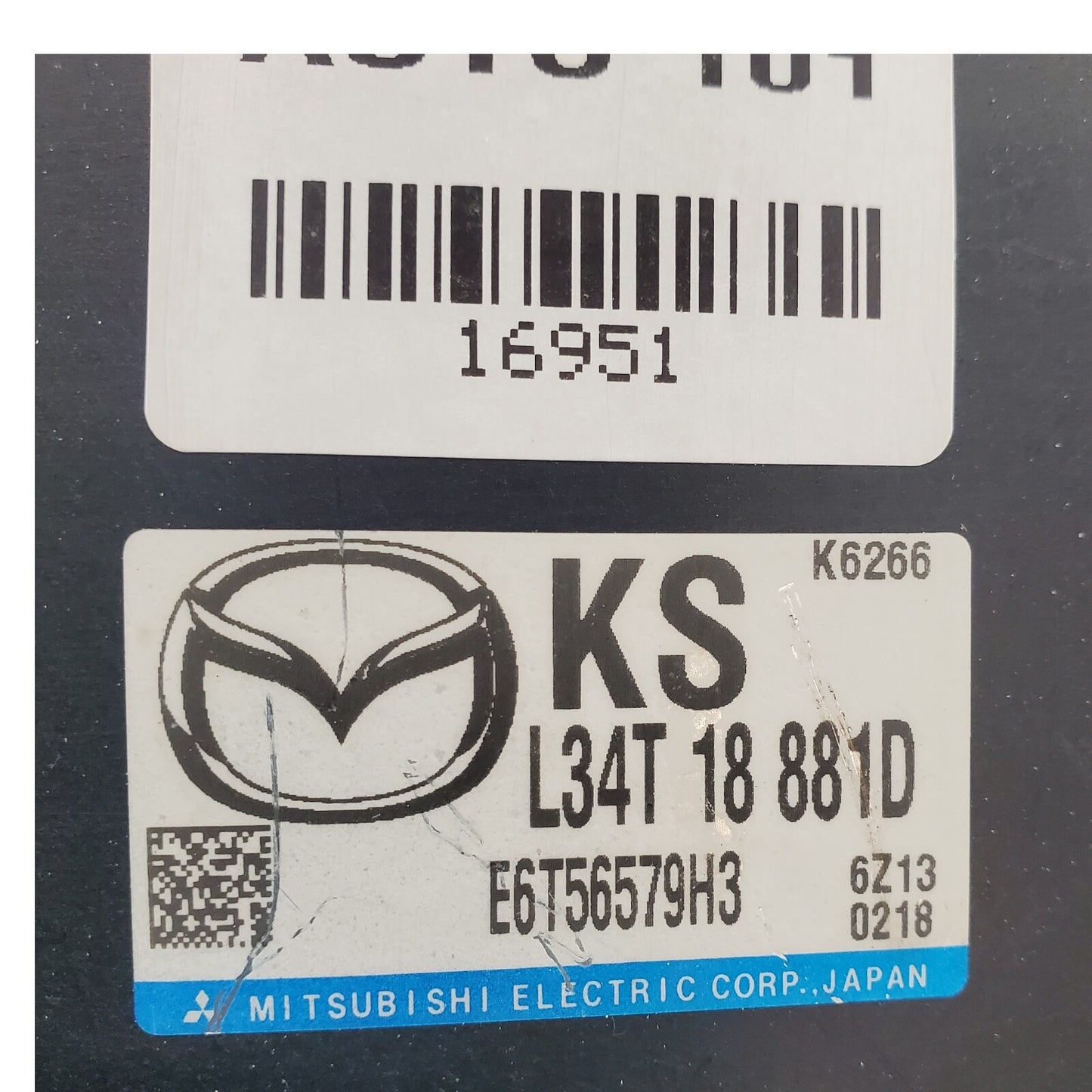 ✅ 07 MAZDA 3 Engine Control Module ECM Computer L34T 18 881D OEM