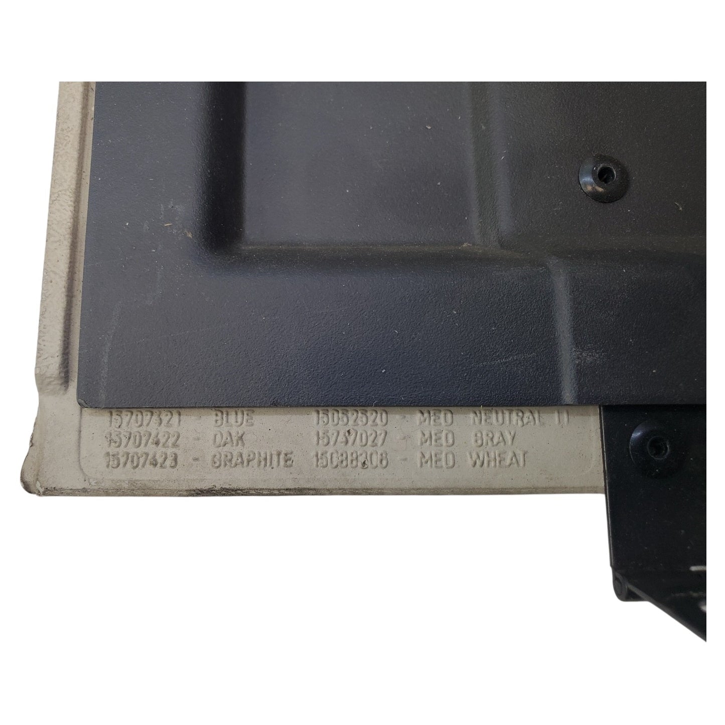 GLOVE BOX DOOR GMC CHEVY SILVERADO TAHOE SIERRA YUKON 99 00 01 02 GRAY