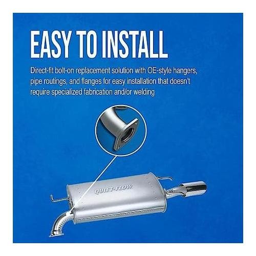 Exhaust Muffler-Quiet-Flow SS Walker 22799