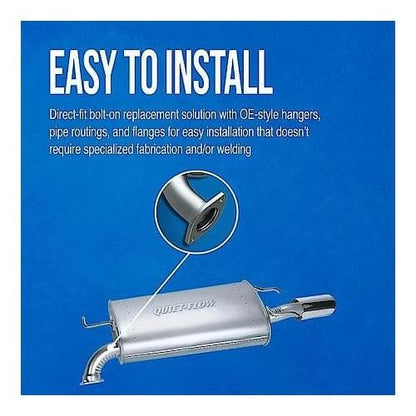 Exhaust Muffler-Quiet-Flow SS Walker 22799