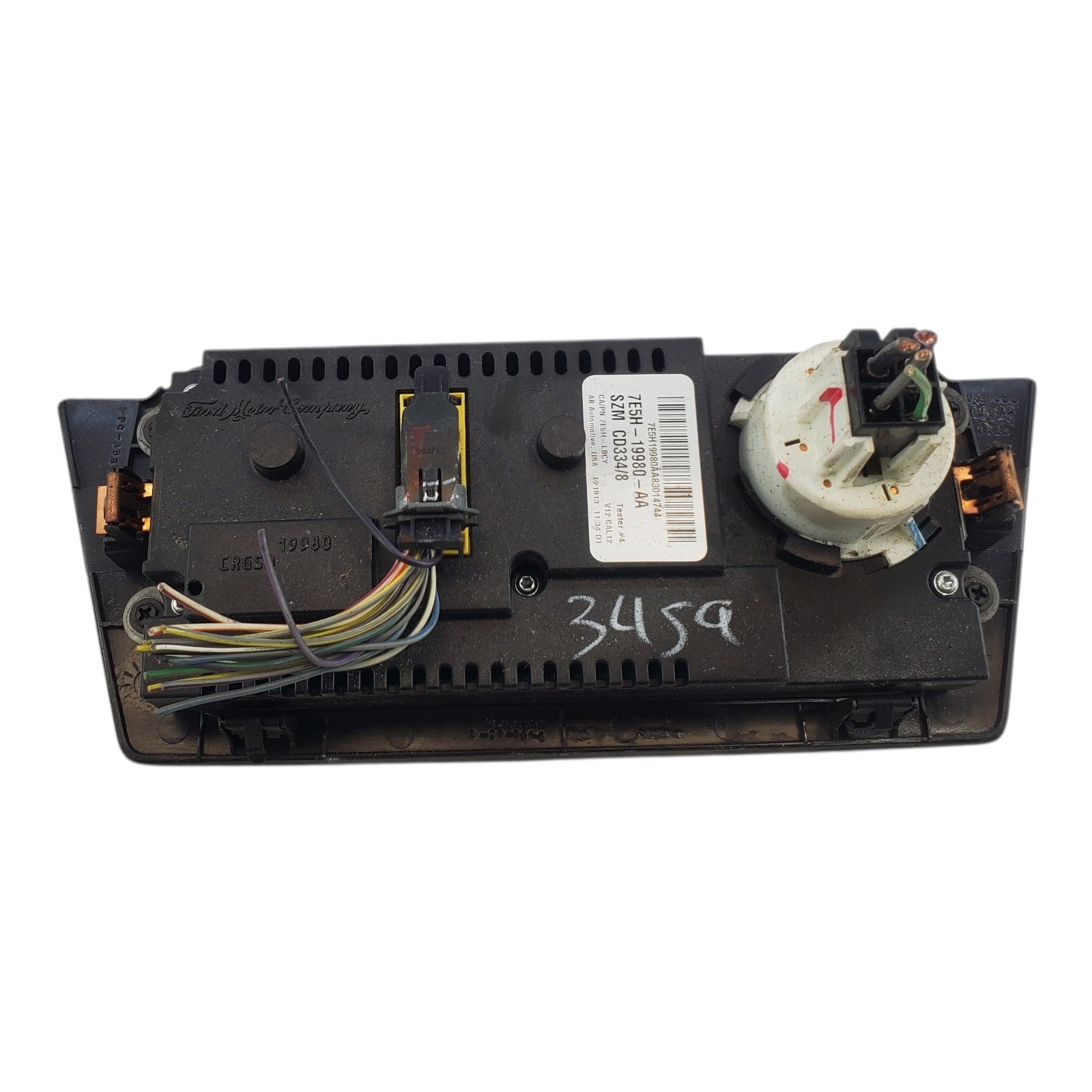 06-09 Ford Fusion A/C Heater Heat Temperature Climate Control Unit 7E5H-19980-AA