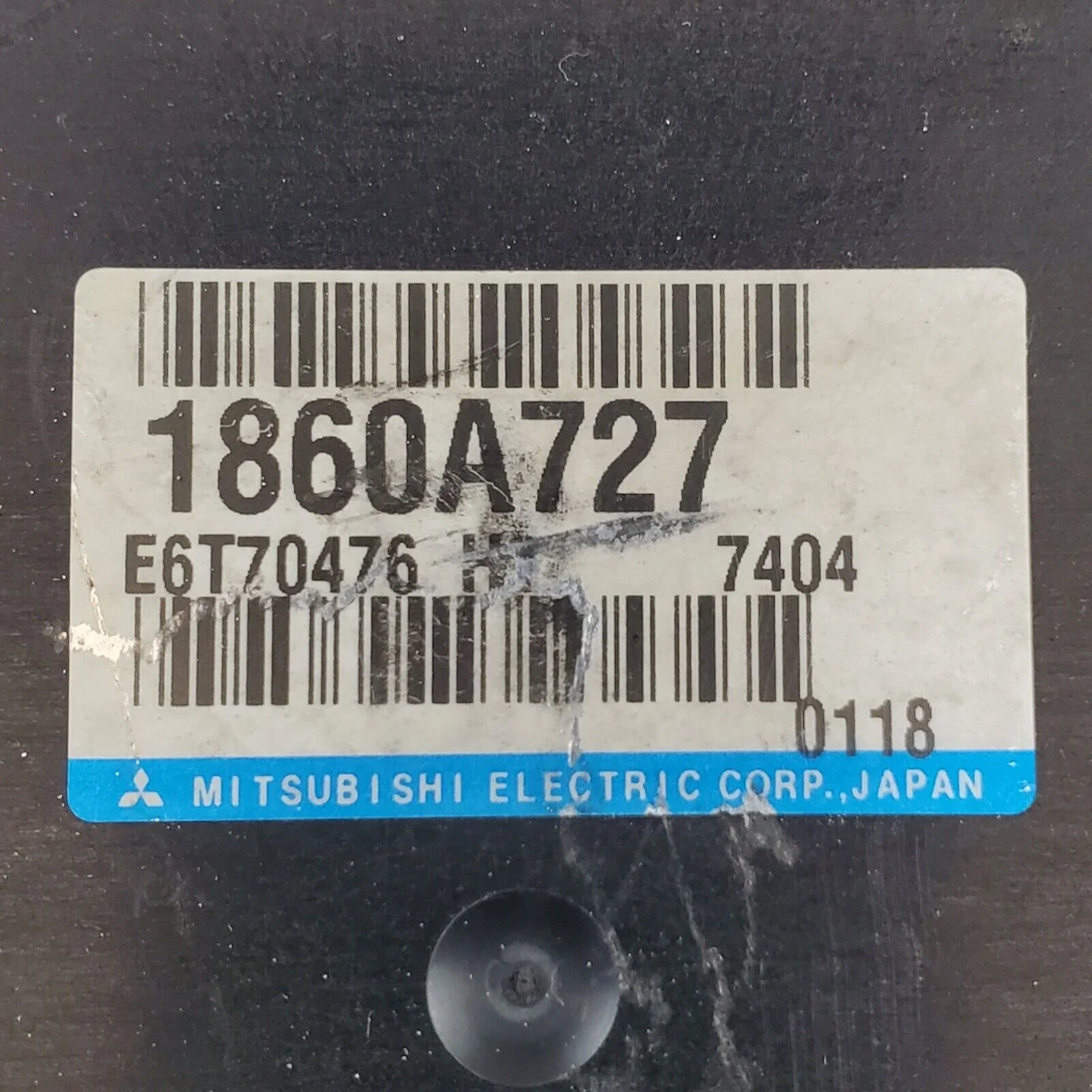 1860A727 Engine Computer Module Unit ECU/ECM/PCM 2007 Outlander E6T70476 H