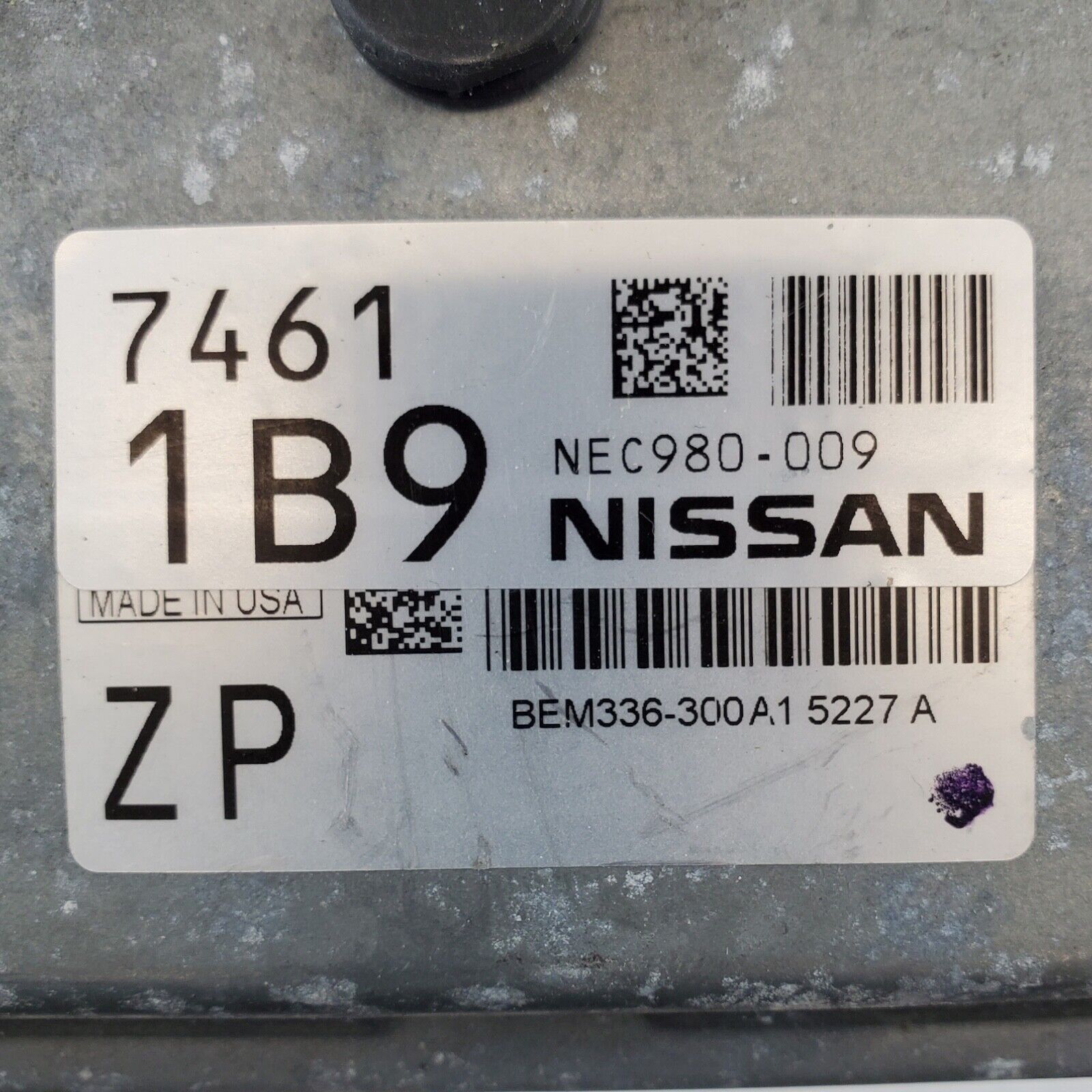 ECU ECM Engine Control Computer Fit 15 NISSAN Versa 1.6L  NEC980-009