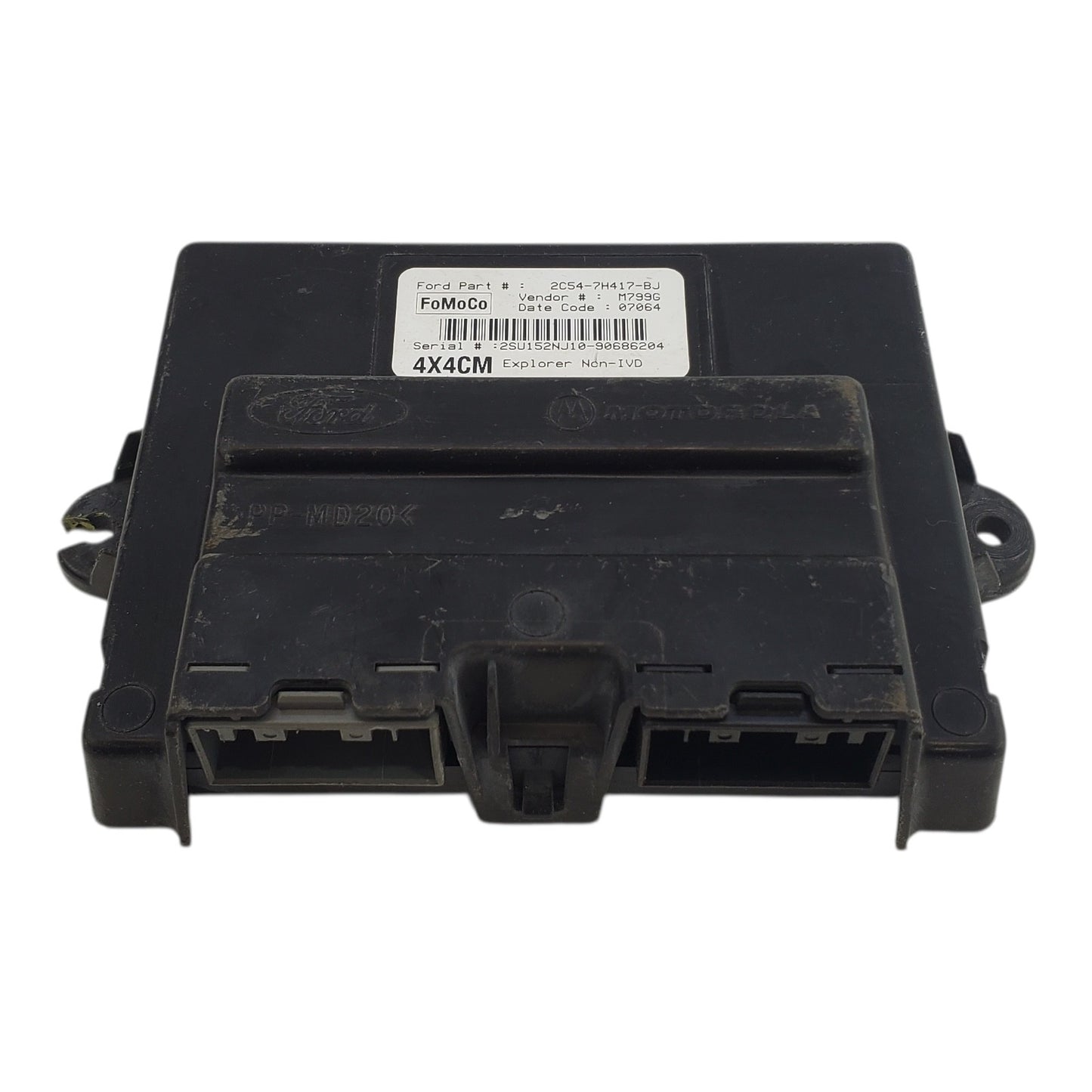 02-03 Ford Explorer 4DR 4WD TCCM Transfer Case Control Module 2C54-7H417-BJ