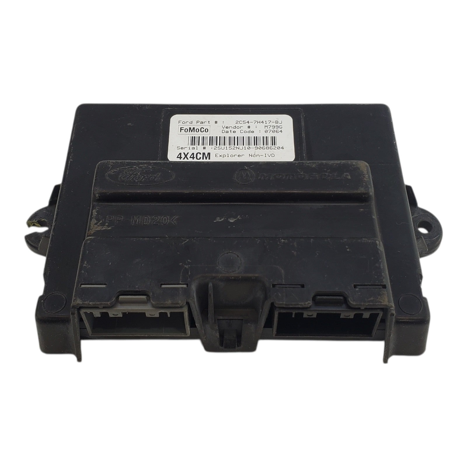 02-03 Ford Explorer 4DR 4WD TCCM Transfer Case Control Module 2C54-7H417-BJ