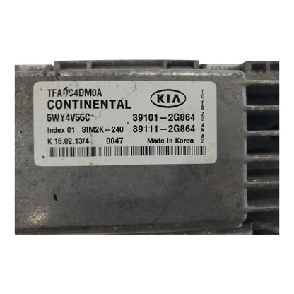 2011 2012 2013 Kia Optima 2.4 Engine Control Module Unit ECU ECM OEM 39101-2G864