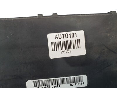 2005 05 GMC SIERRA 1500 PICKUP Memory Module Under Driver Seat 15283586