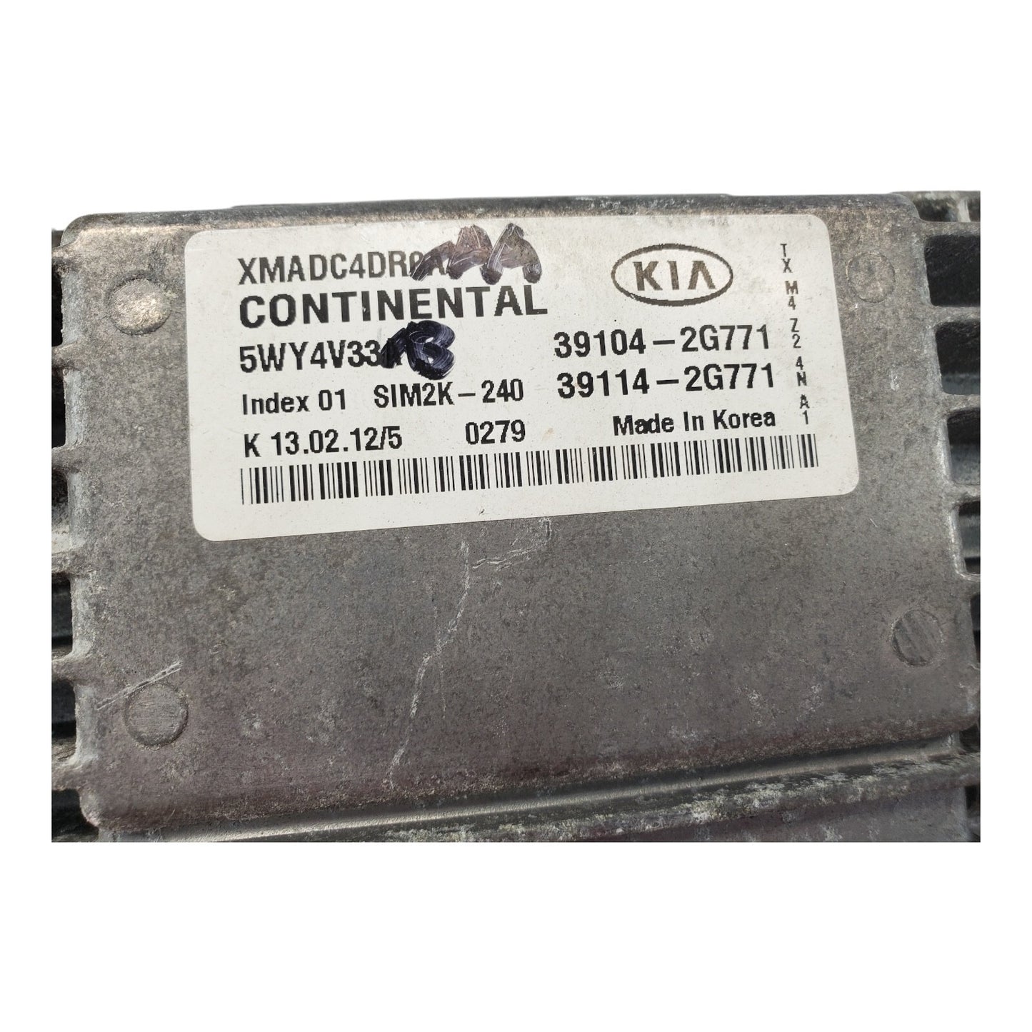 39104-2G771 ecm ecu computer 2012-2013 Kia Sorento